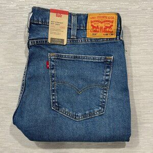 Levi's 514 Straight Leg Jeans Men's 40 x 30 Regular Fit Medium Wash Denim